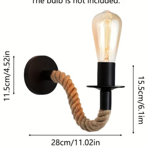 Rope Wall Light