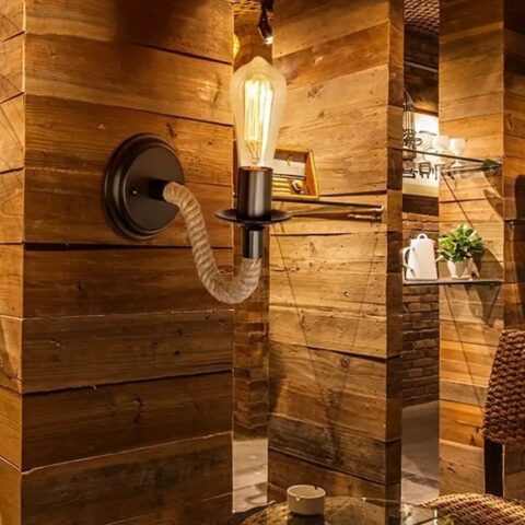 Rope Wall Light