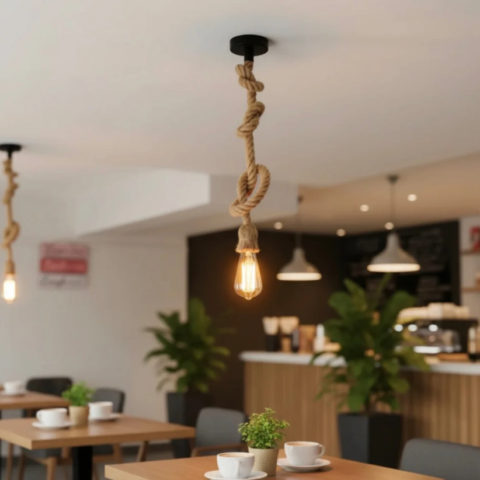 Single rope light