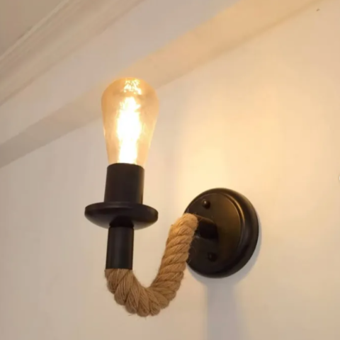 Rope Wall Light