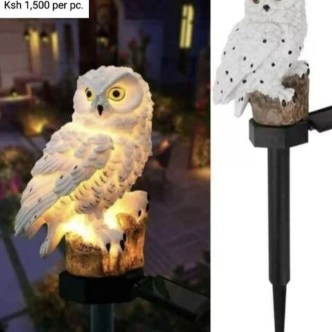 Solar Owl Garden Light