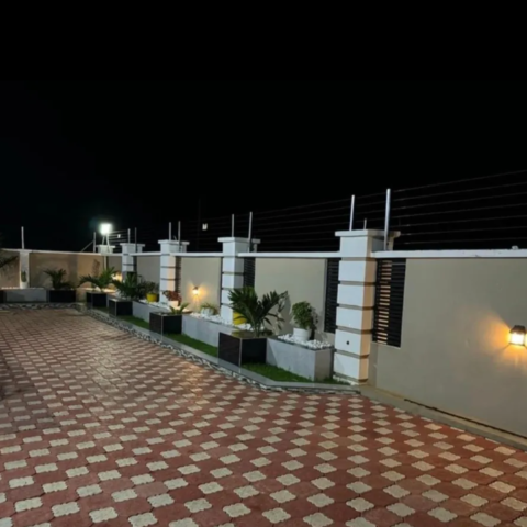 Motion Sensor Solar Wall Light