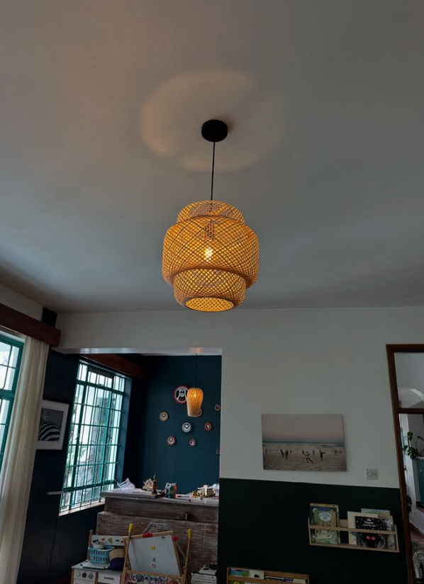 Bamboo Dome light